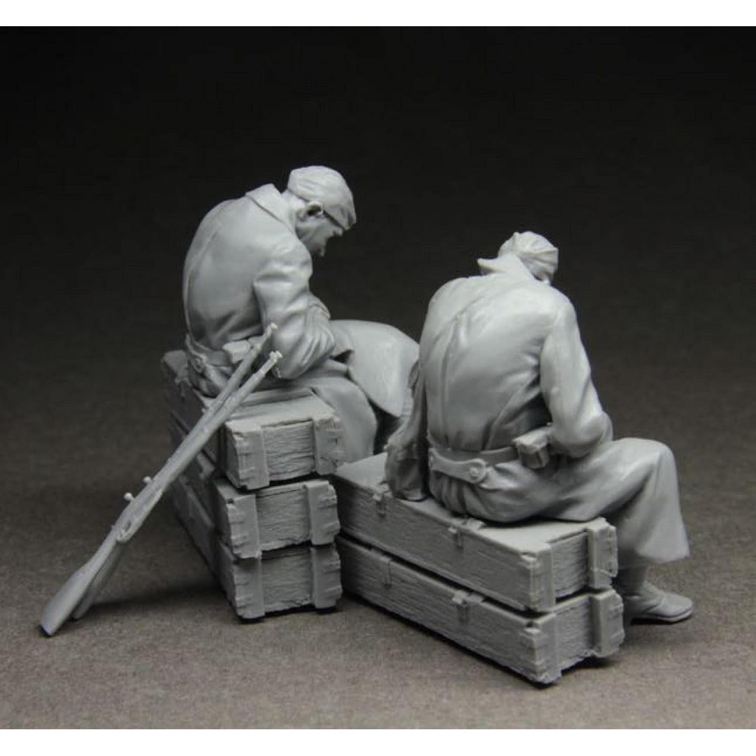 Kit de Modelo Soldado Soviético Goodmoel 1/35 Resina Sin Pintar