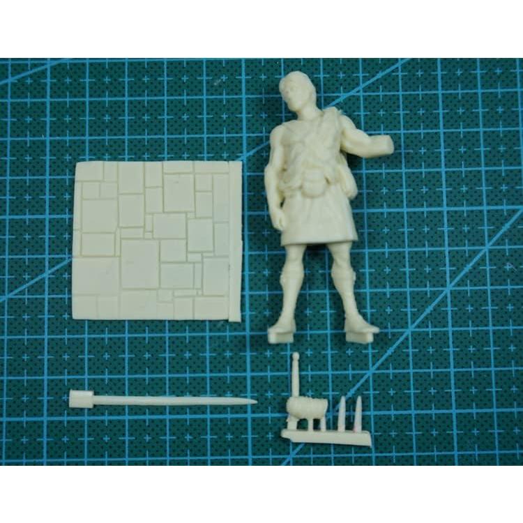 Kit de Modelo Guerrero Escocés Antiguo Goodmoel 54mm Resina