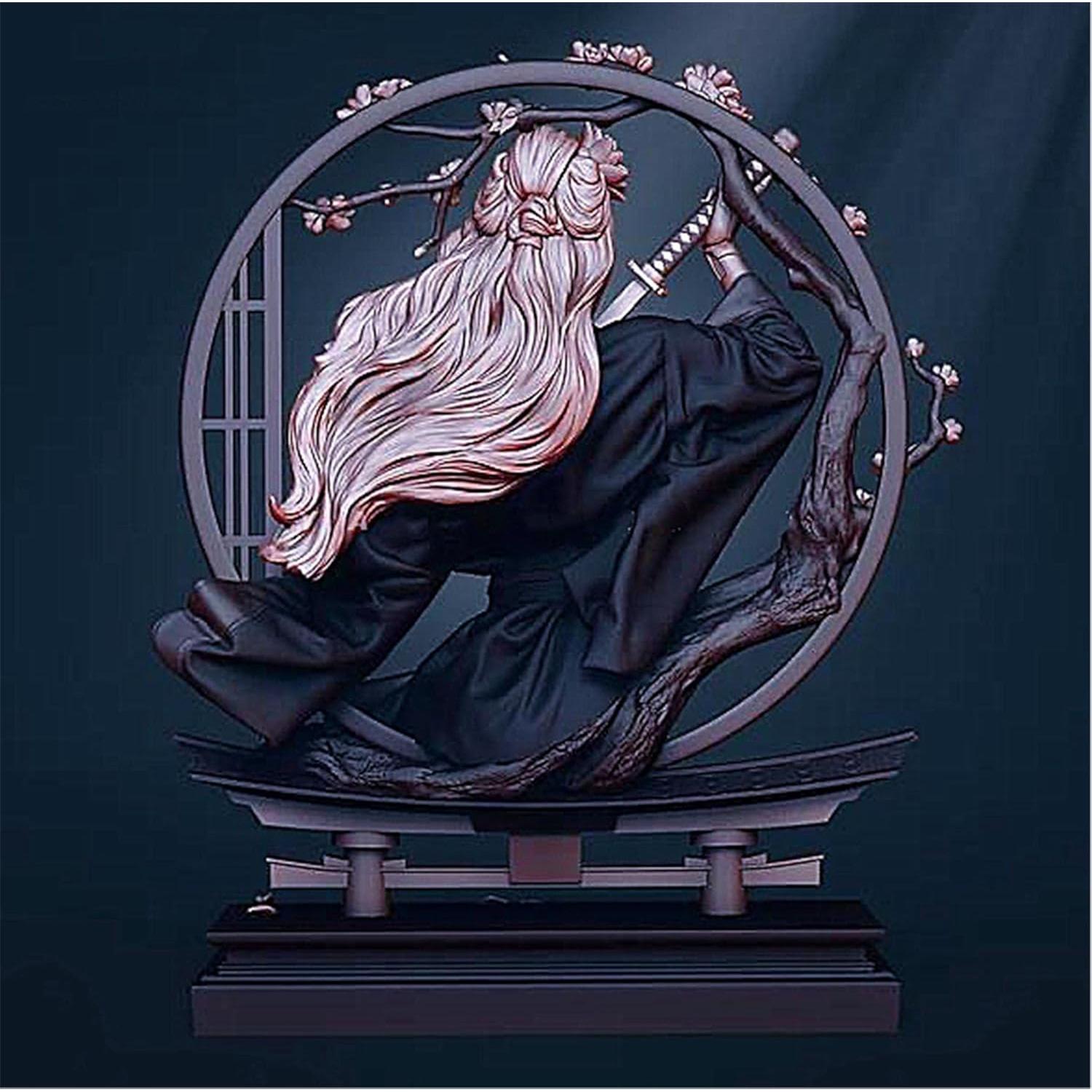 Busto de Soldado Guerrero Antiguo Goodmoel 150g Resina Sin Pintar