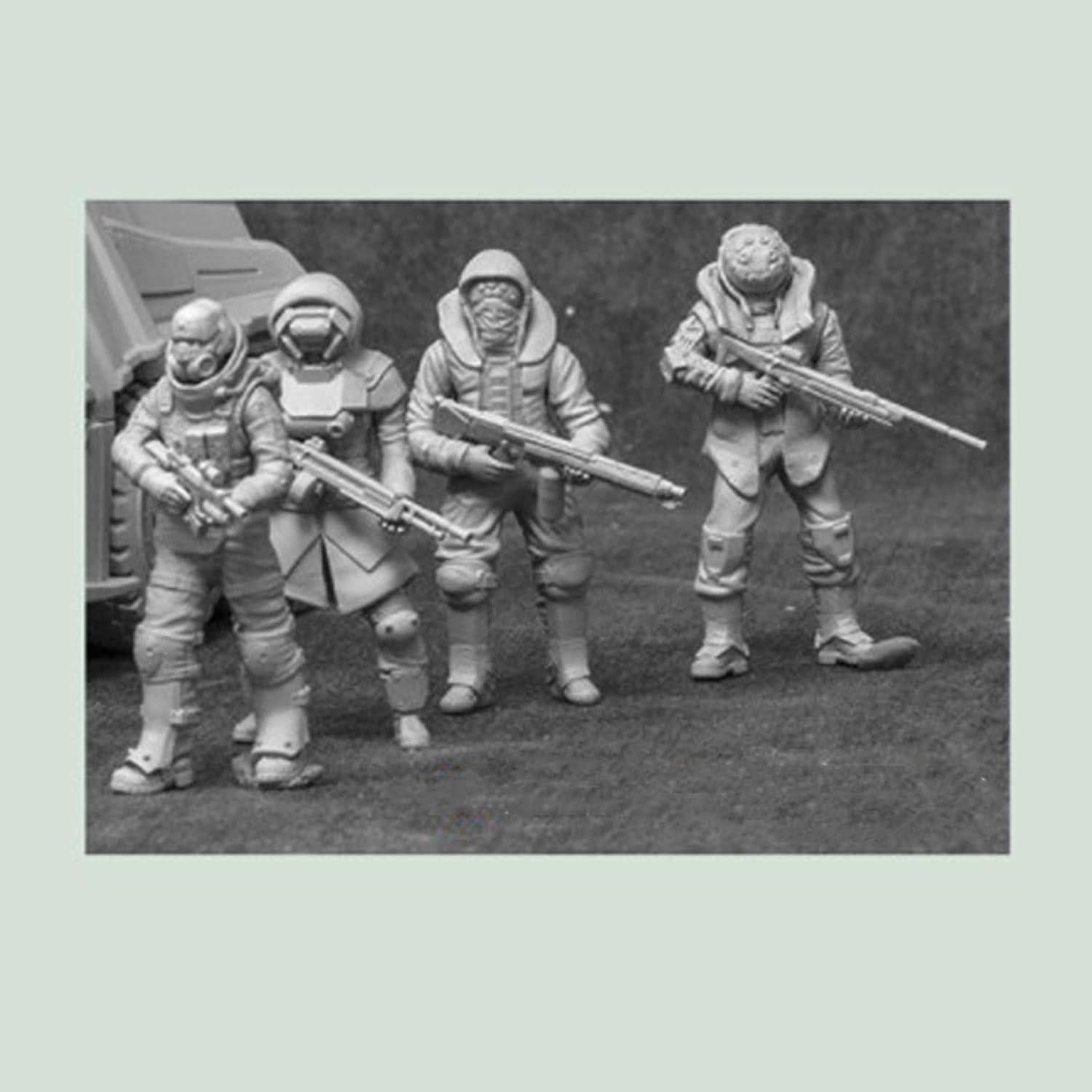 Kit de Miniatura de Soldado Goodmoel 1/35 Resina No Pintada