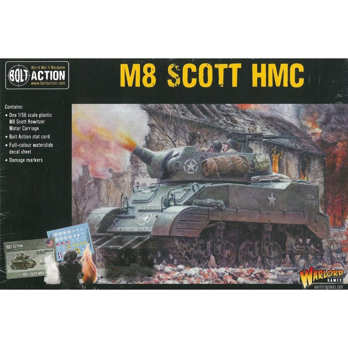 Tanque HMC M8 Scott 1:56 Warlord Games Miniatura Pintable