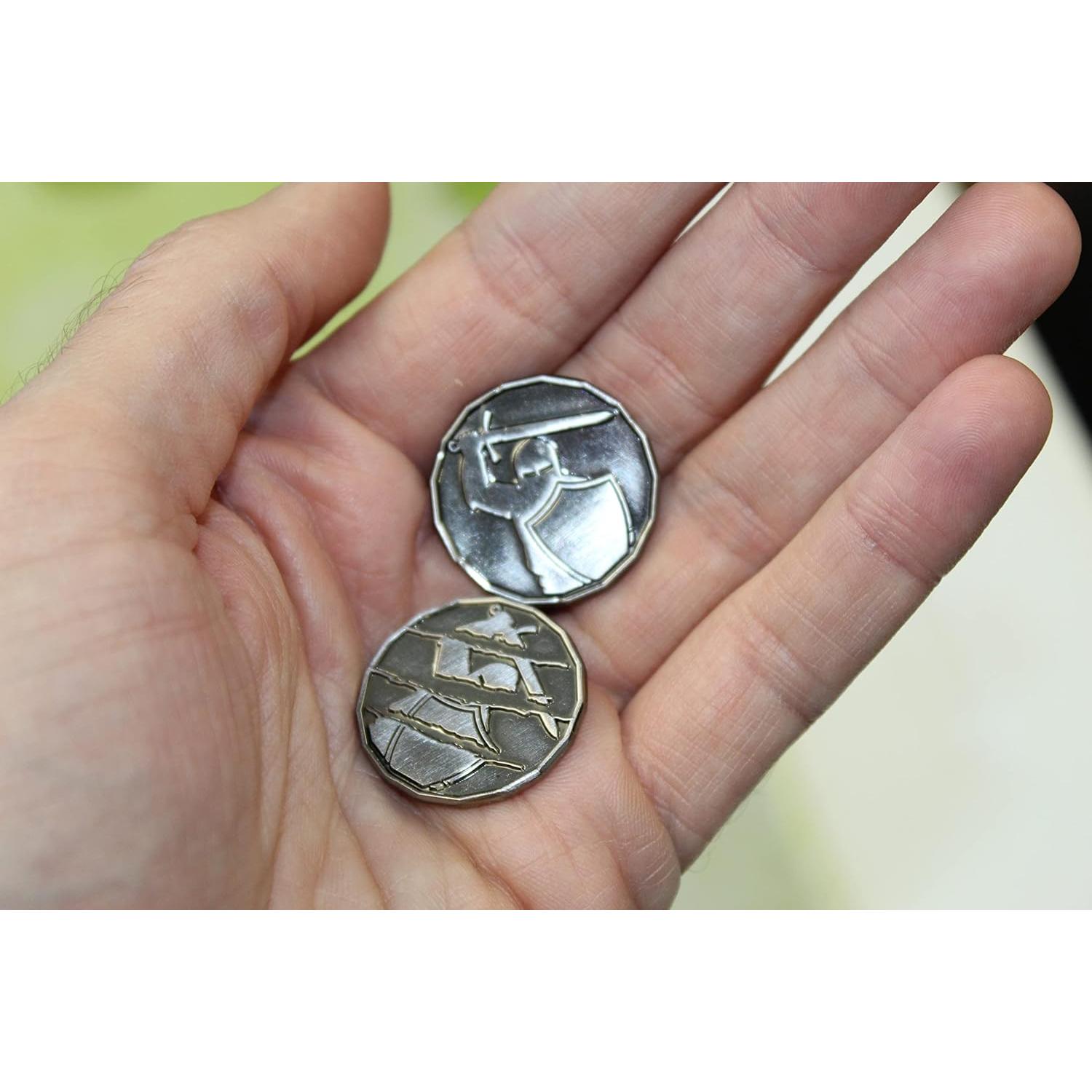 Fichas de Personaje D&D Metal 2.54 cm - Dice Dungeons (Paquete de 5)