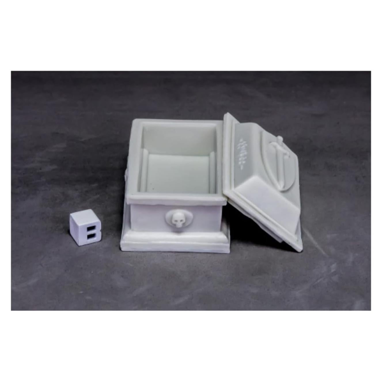 Miniatura Sarcófago Reaper 25mm Huesos Sin Pintar