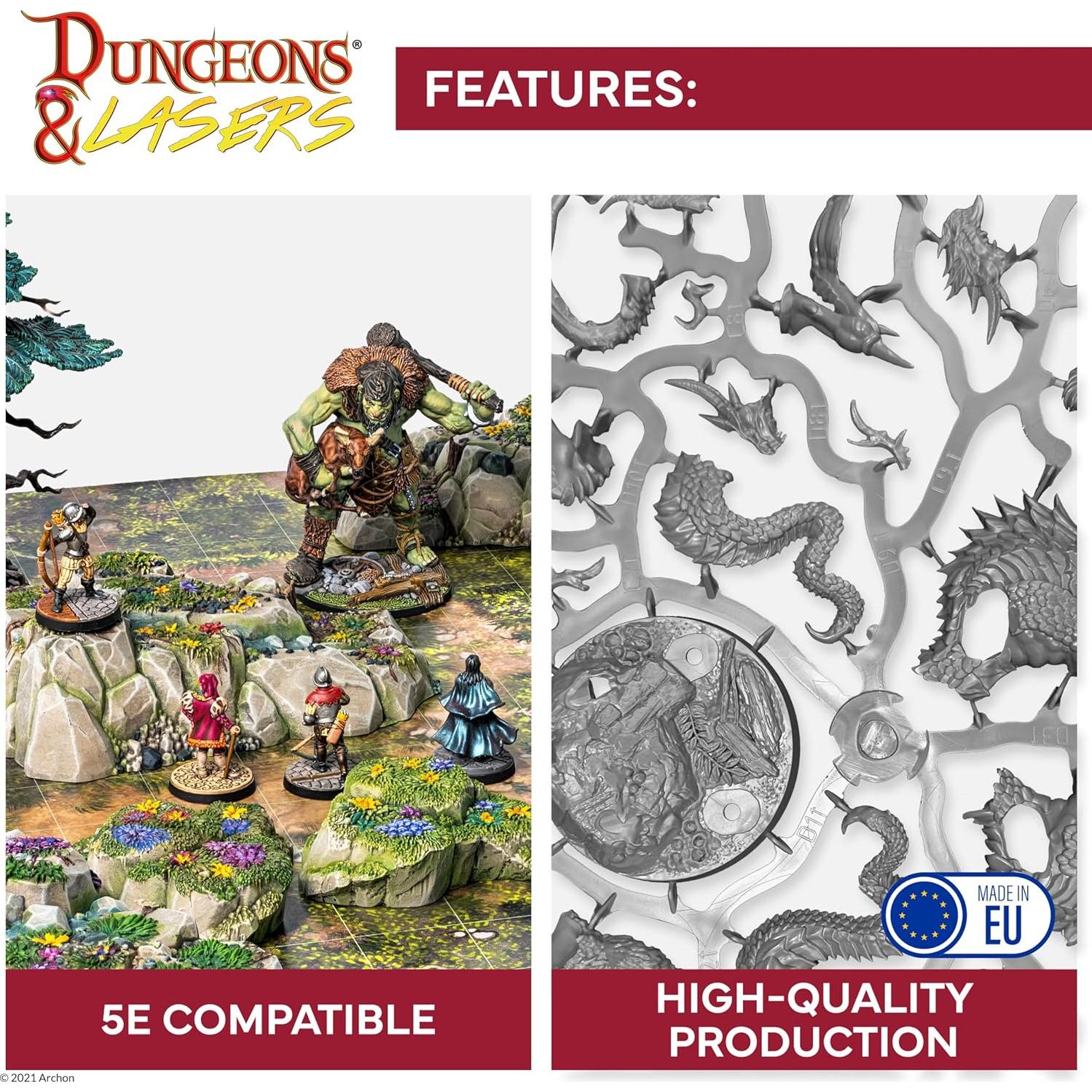 Figura de Dragón Xenodragon Archon Studio 15.7 cm para DND