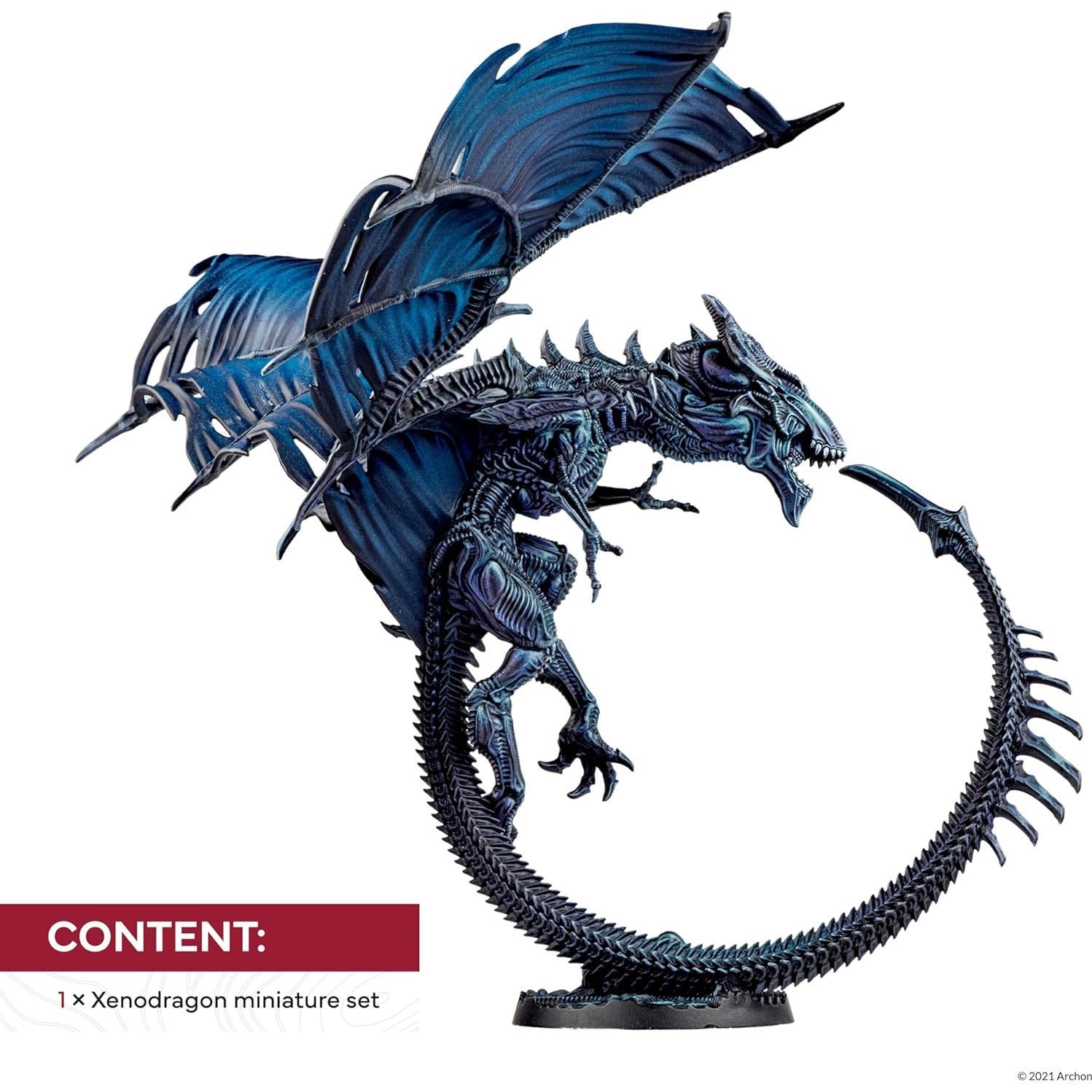 Figura de Dragón Xenodragon Archon Studio 15.7 cm para DND