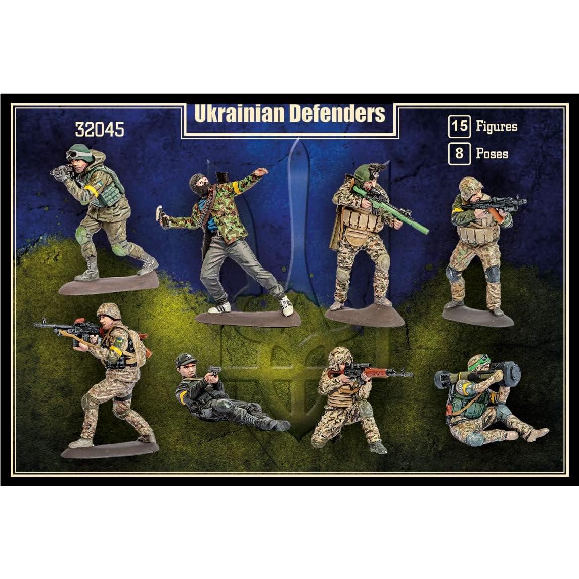 Figuras de Mars MS32045 - Defensores Ucranianos 15 Figuras