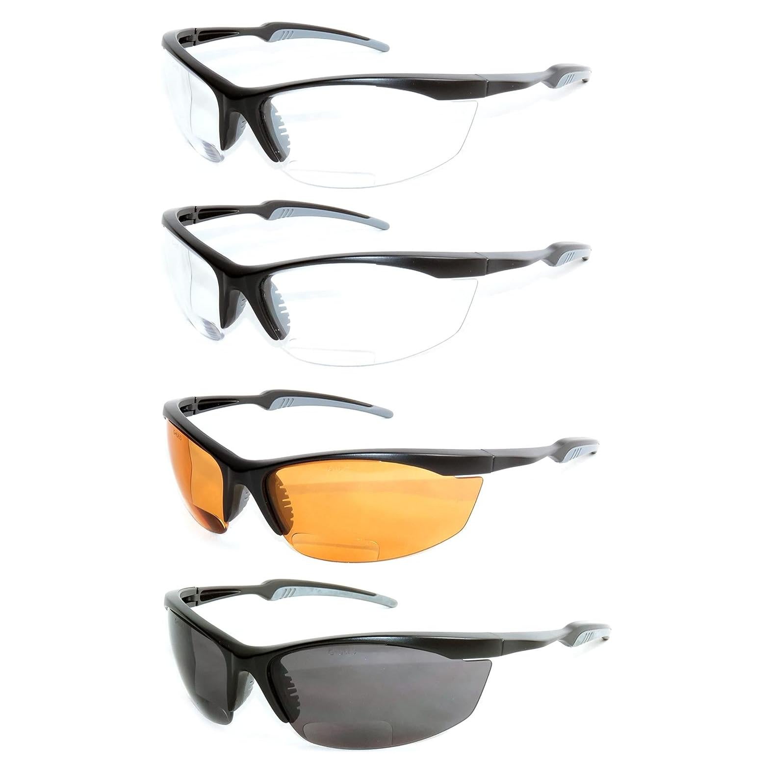 Gafas Bifocales de Seguridad ARMITAGE 4 Pares +1.50