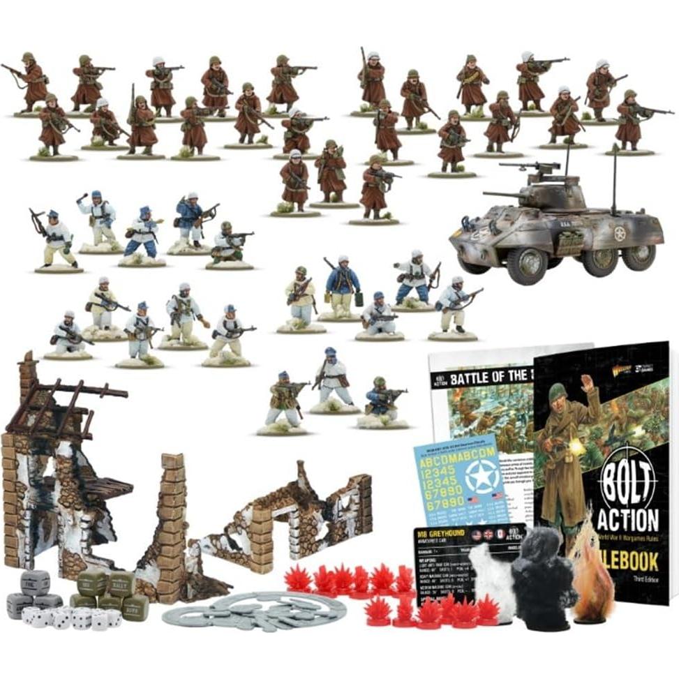 Juego de Inicio Bolt Action Warlord - Batalla de las Ardenas