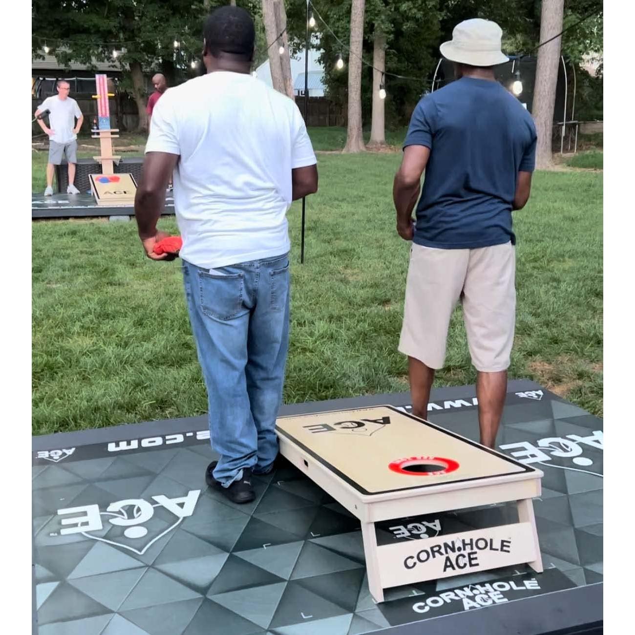 Bolsas de Cornhole Cluster Flux ACE Pro - Set de 4 Arcoíris