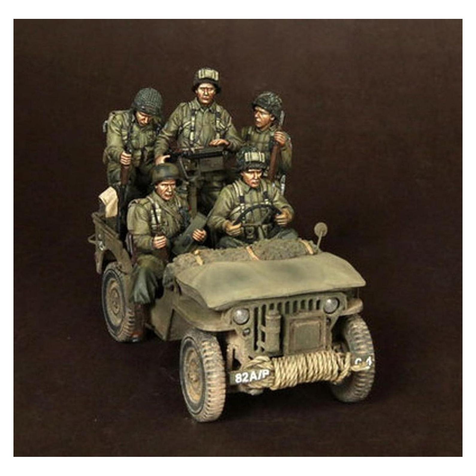 Kit de Miniatura Cuerpo de Paracaidistas FCBEL 1:35