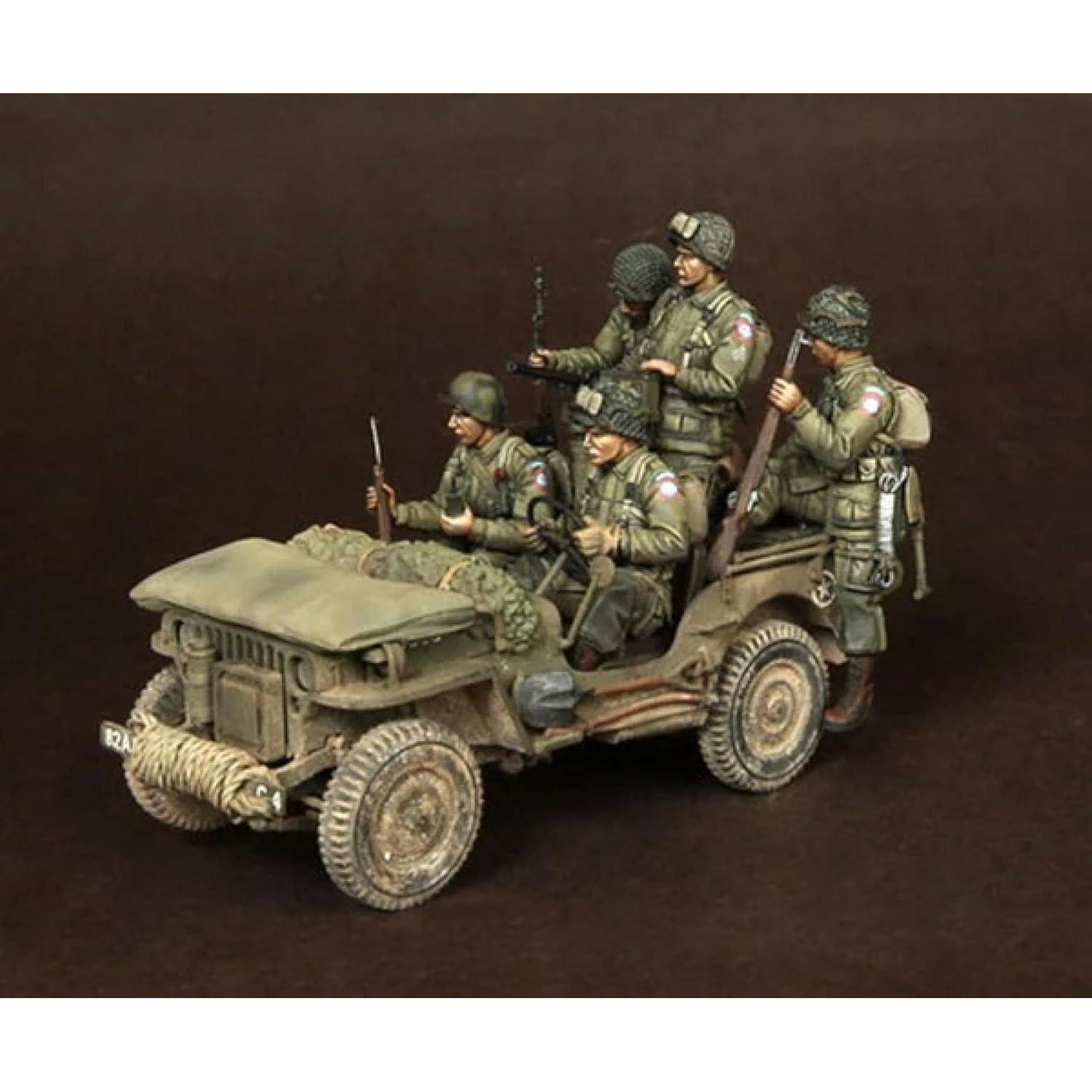 Kit de Miniatura Cuerpo de Paracaidistas FCBEL 1:35