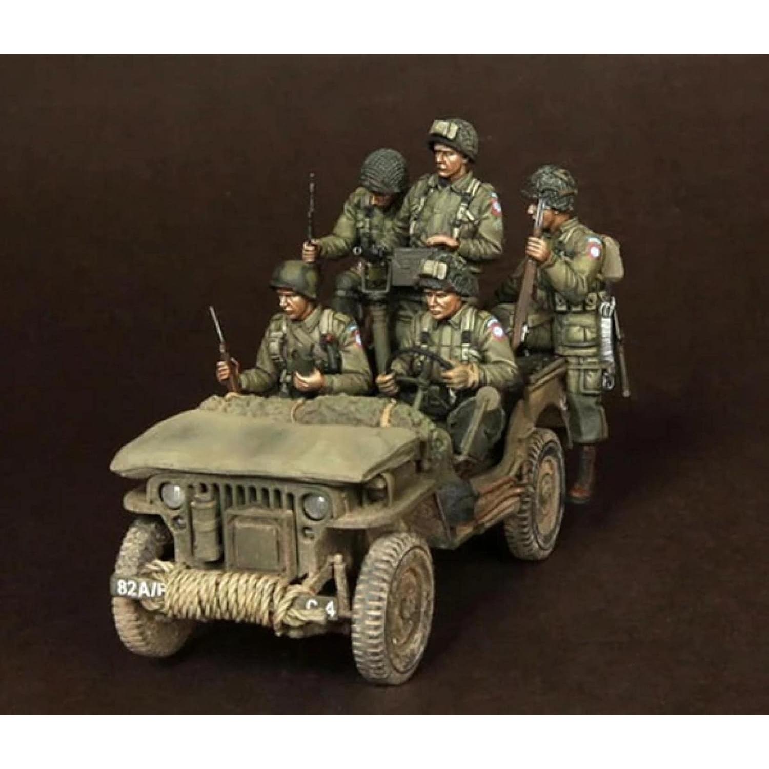 Kit de Miniatura Cuerpo de Paracaidistas FCBEL 1:35