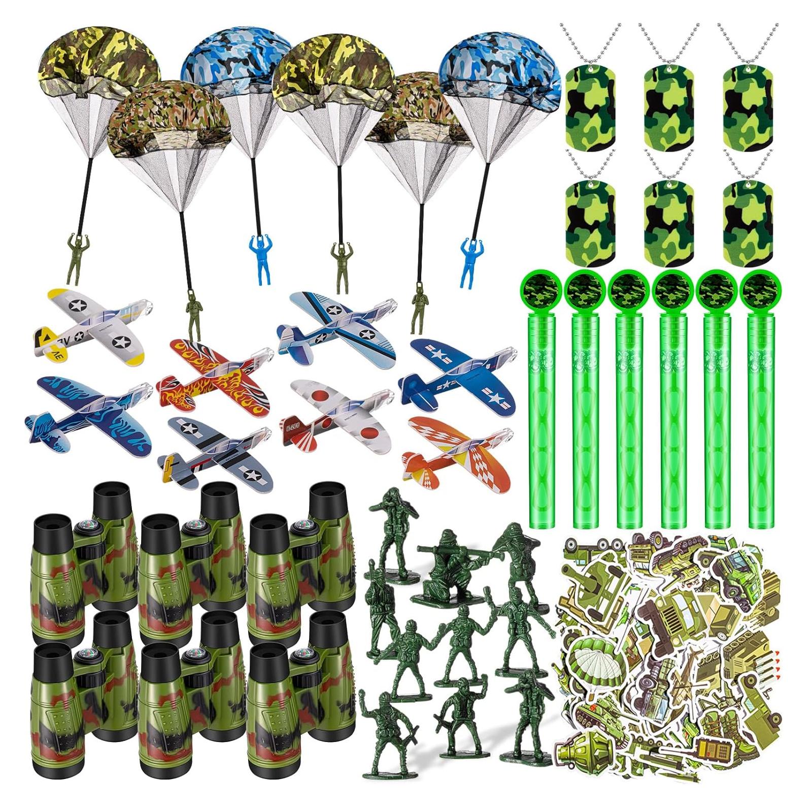 Conjunto de Decoración de Fiesta Militar ShinyRelief 102 Pcs