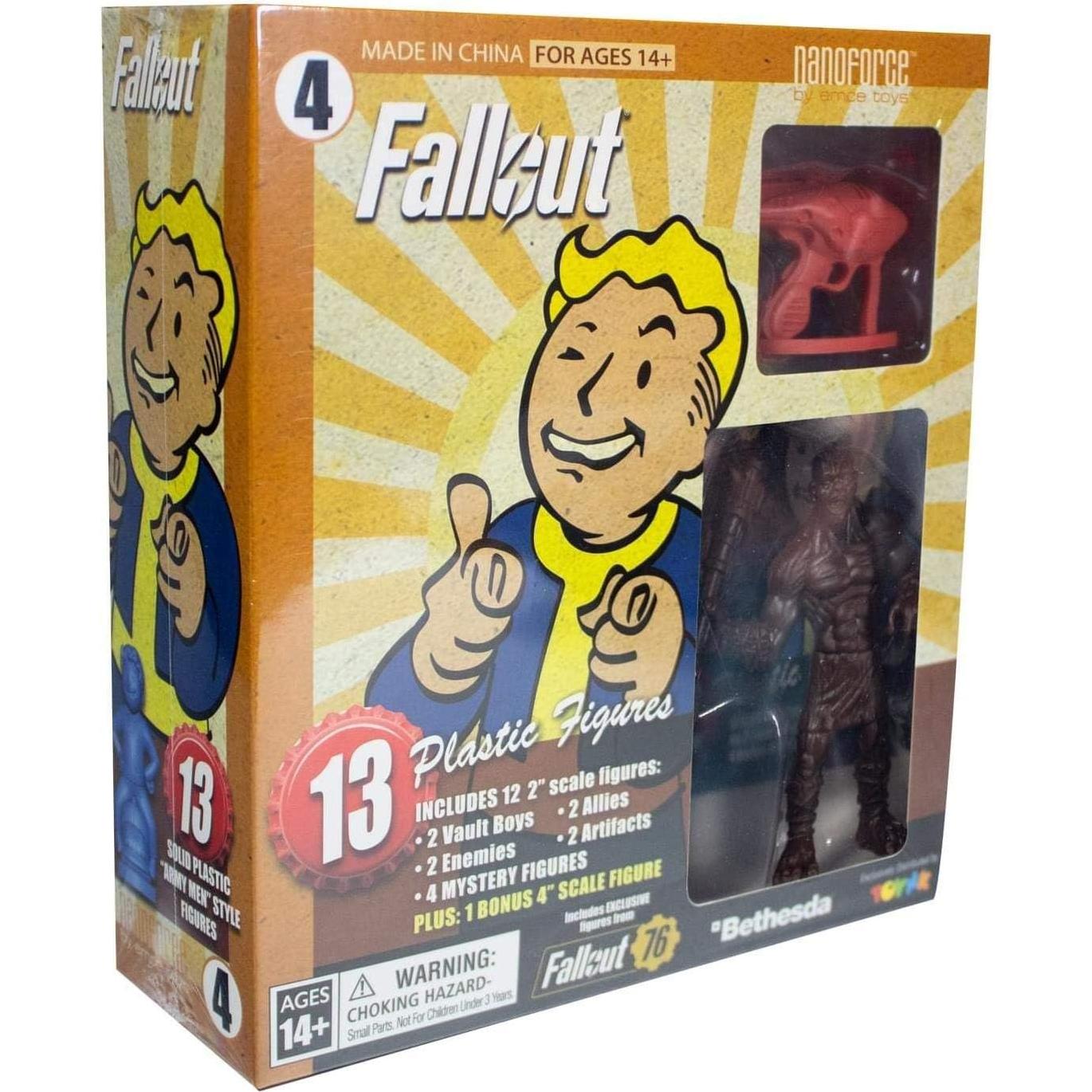 Figuras Coleccionables Toynk Fallout Nanoforce Vol. 4 - 12 Piezas