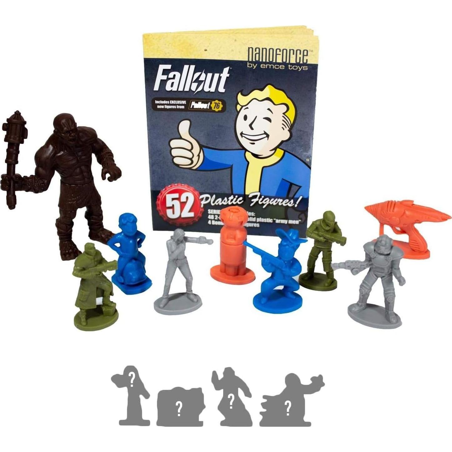 Figuras Coleccionables Toynk Fallout Nanoforce Vol. 4 - 12 Piezas