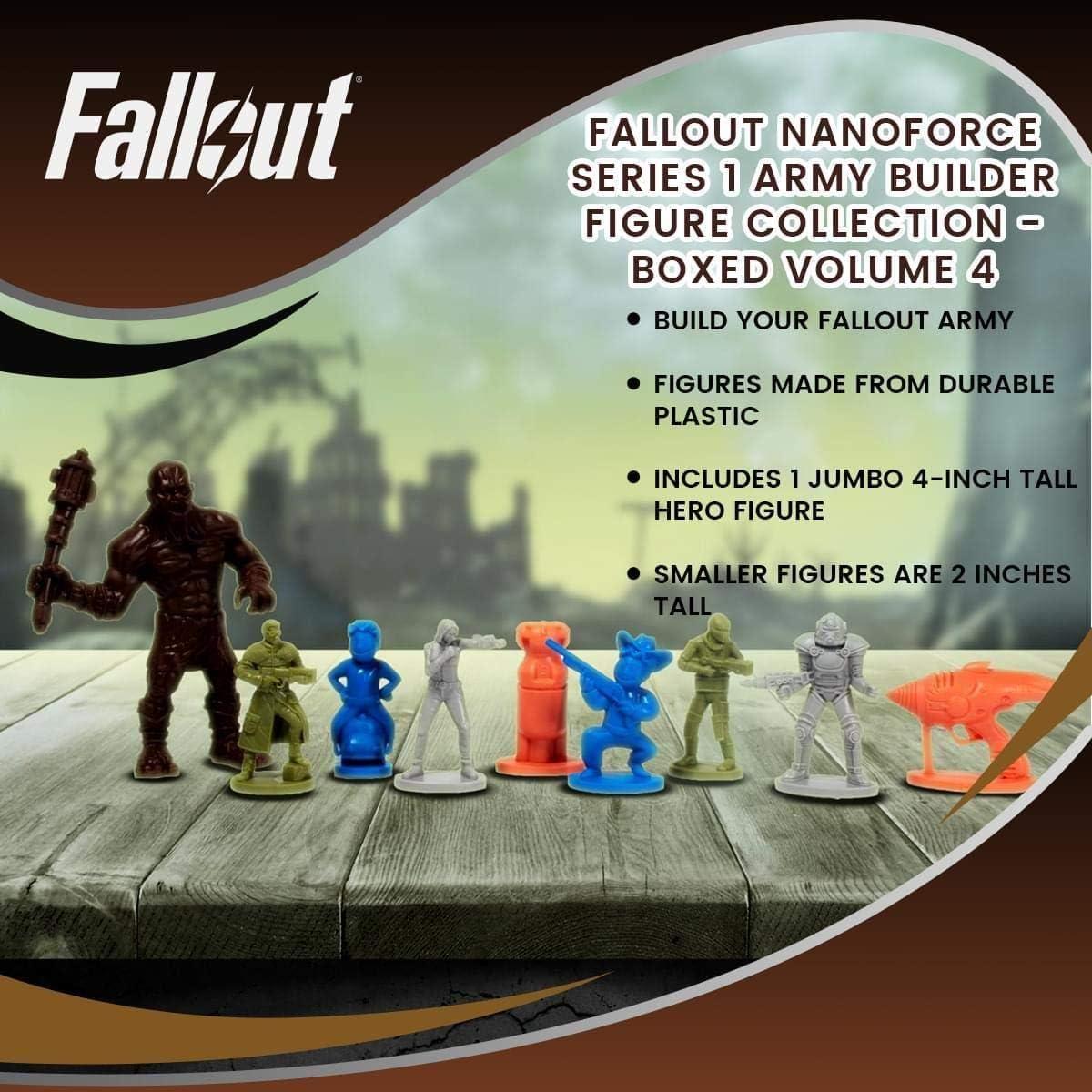 Figuras Coleccionables Toynk Fallout Nanoforce Vol. 4 - 12 Piezas