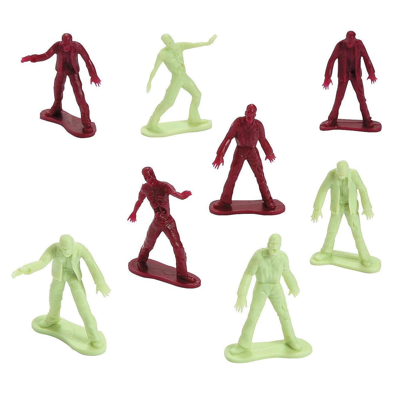 Figuras de Acción Zombie Fun Express - 72 Piezas - 4 Poses