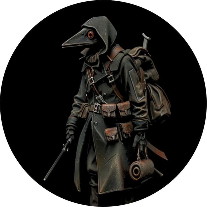 Miniatura Soldado Doctor de la Peste 3D PopSockets Estándar