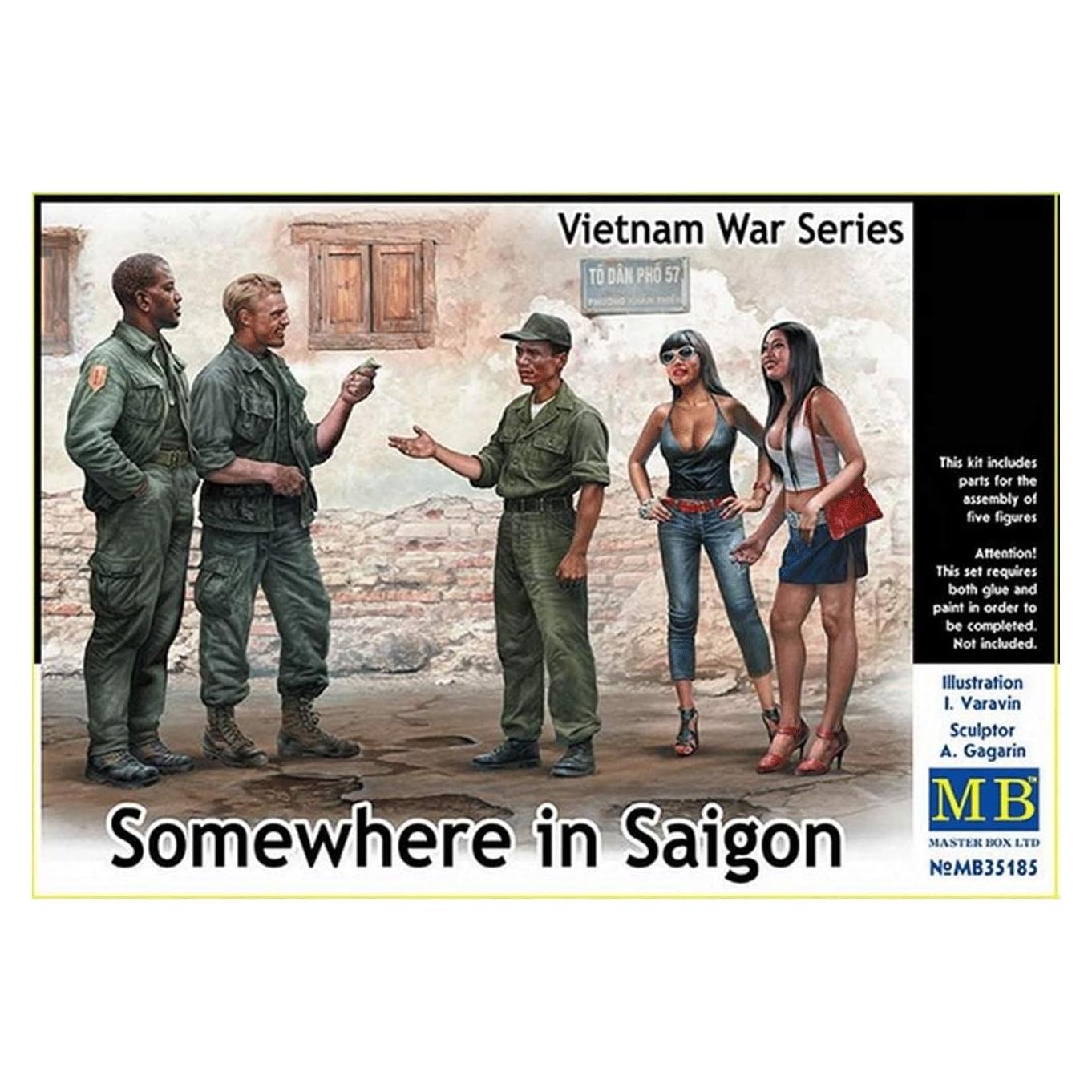 Kit de Modelo Militar Masterbox MB35185 - Plástico, Medio