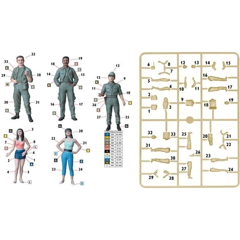 Kit de Modelo Militar Masterbox MB35185 - Plástico, Medio