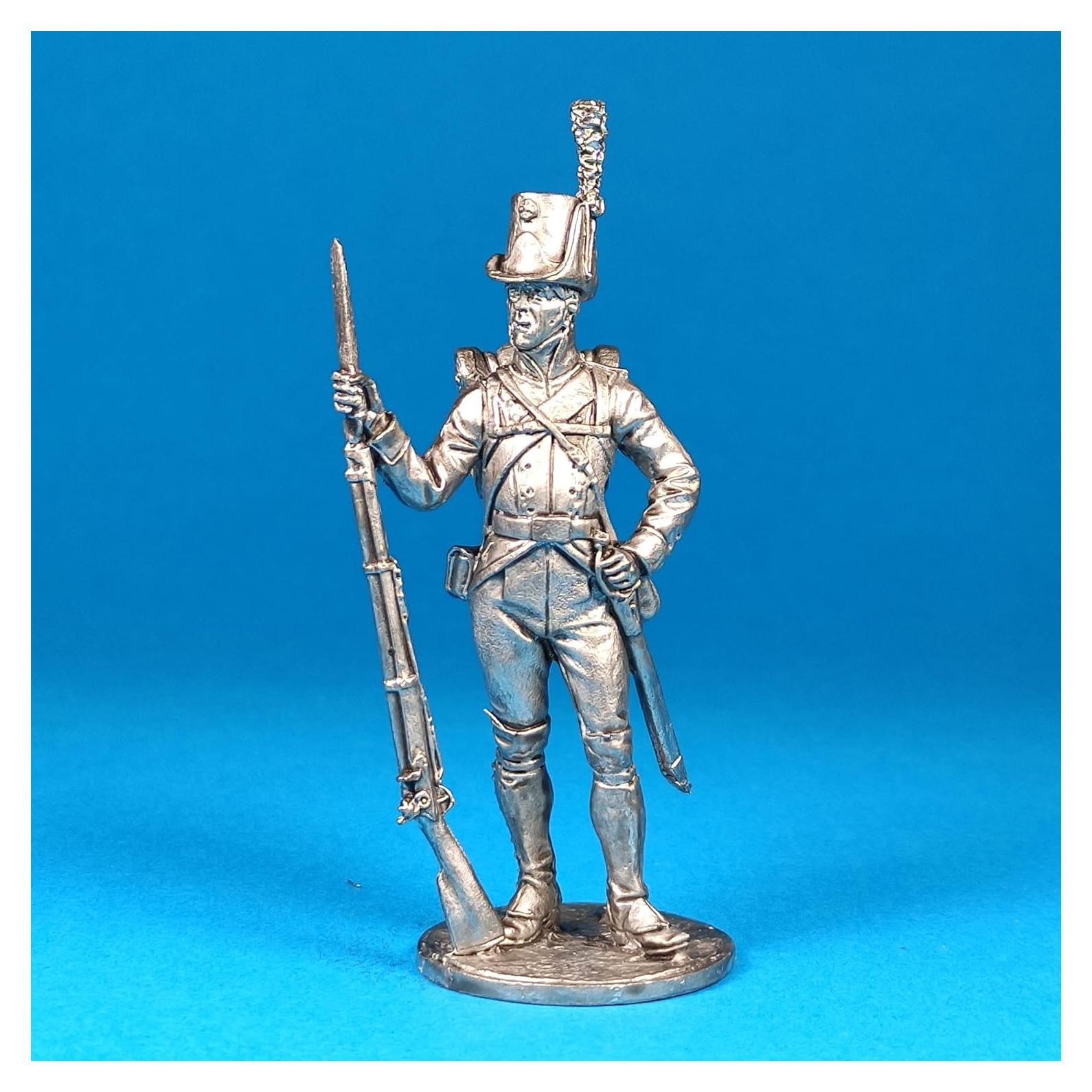 Miniatura Coleccionable Soldado Raso Suecia 1809 Warrior