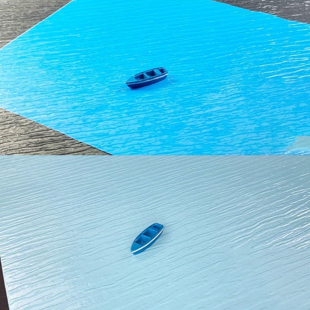 Hoja de Patrón de Agua Ehlivhall para Dioramas 27x20cm