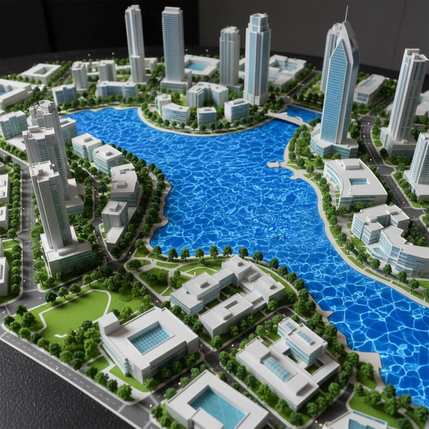 Calcomanías de Agua Ripple Telooco 6 Pcs 29.7x21 cm Azul