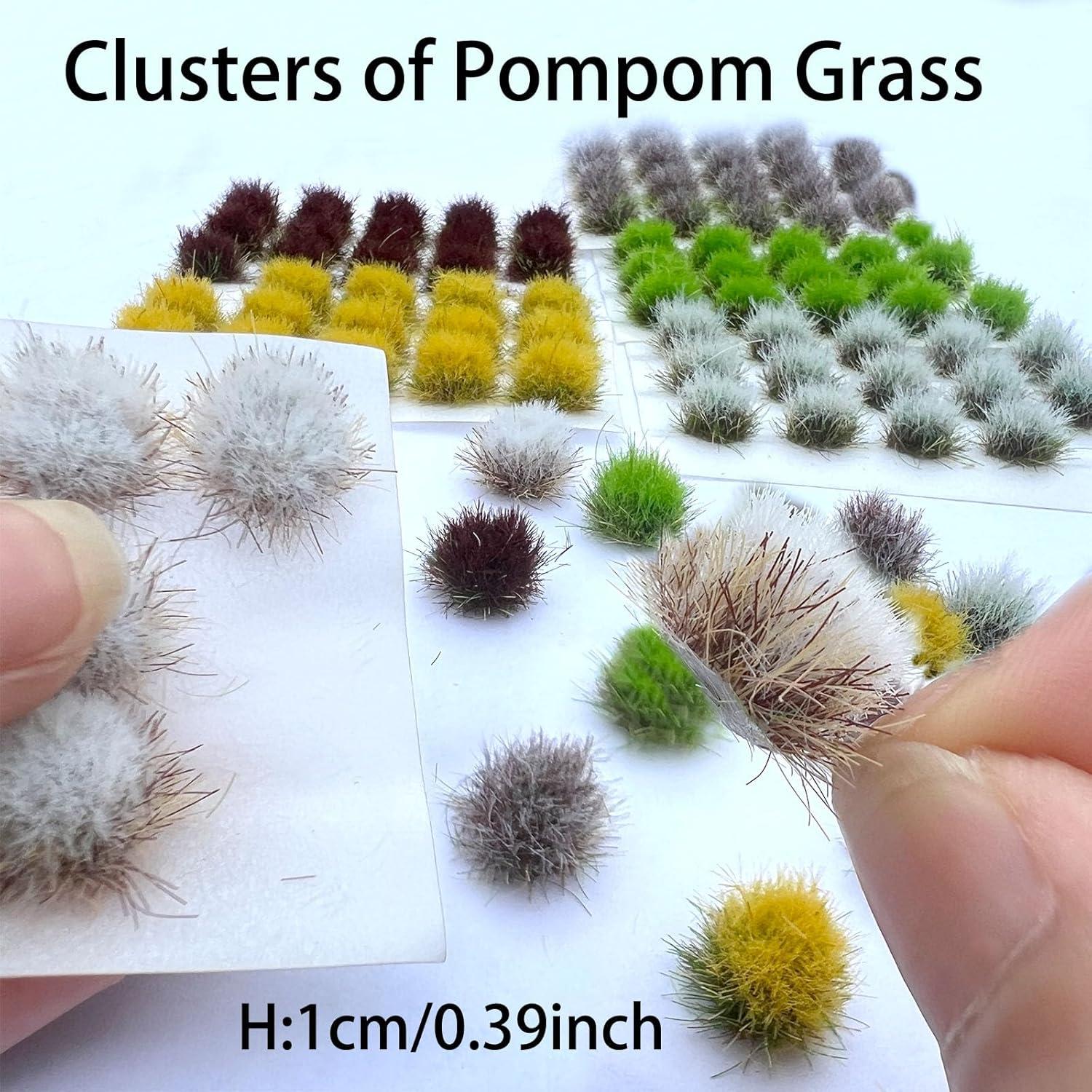 Kit de Gramas Estáticas Gdeplok 45 Piezas para Dioramas