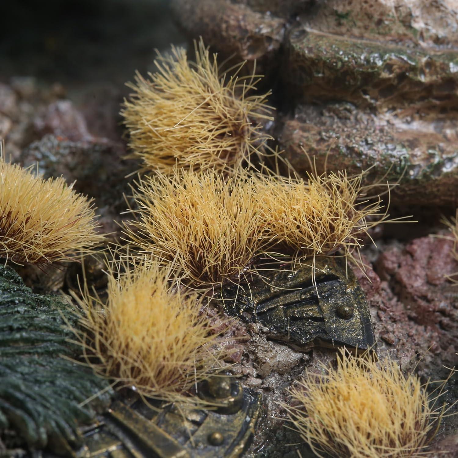 32 Piezas Arbustos Miniatura Verde Oscuro Ylutex para Dioramas