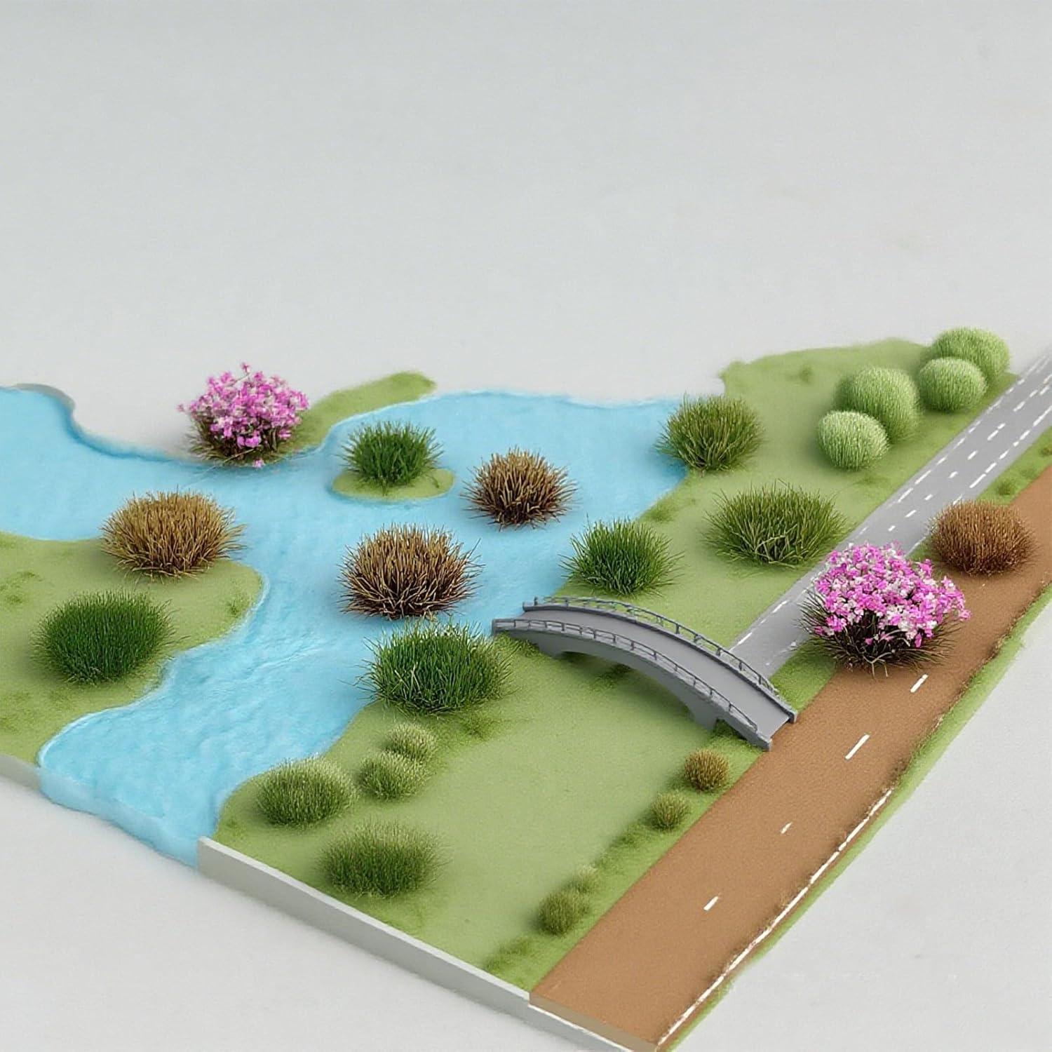 Kit de Grama Estática Gdeplok 170 Piezas para Dioramas