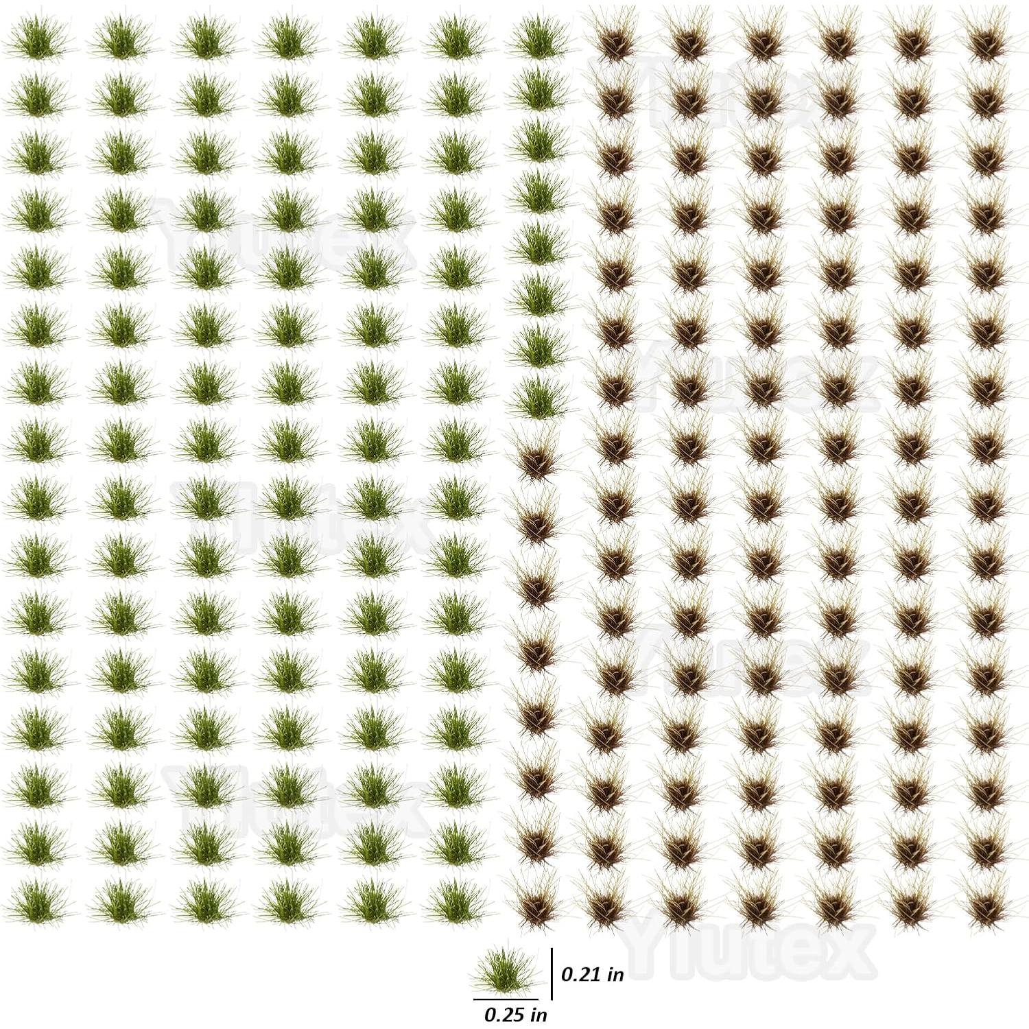 Diorama Floral 208 Piezas Ylutex 8mm para Modelismo