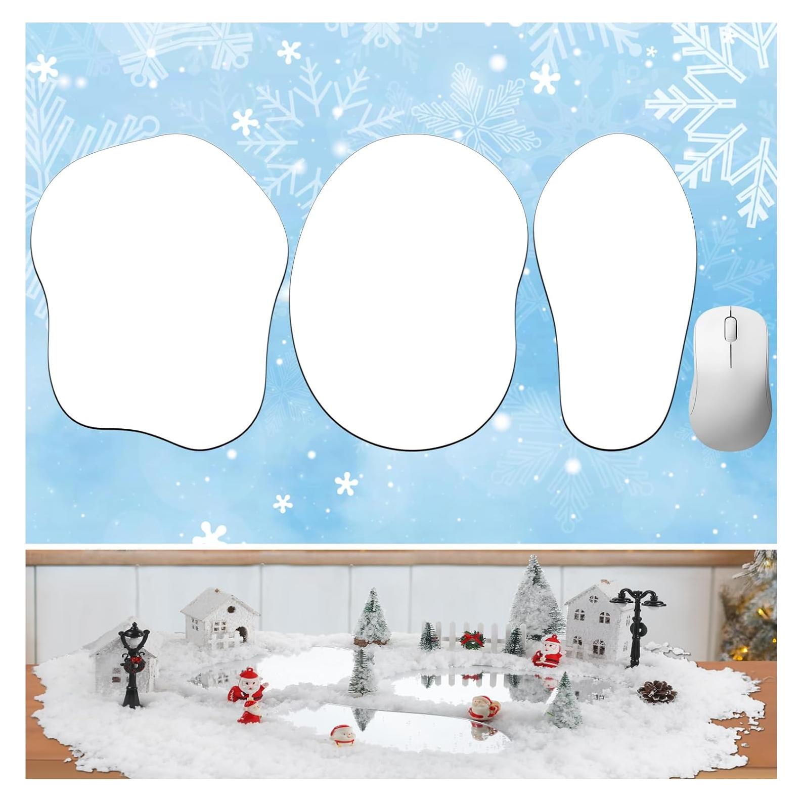 Accesorios de Paisaje Lago Espejo Grande Wesiti 3 Piezas