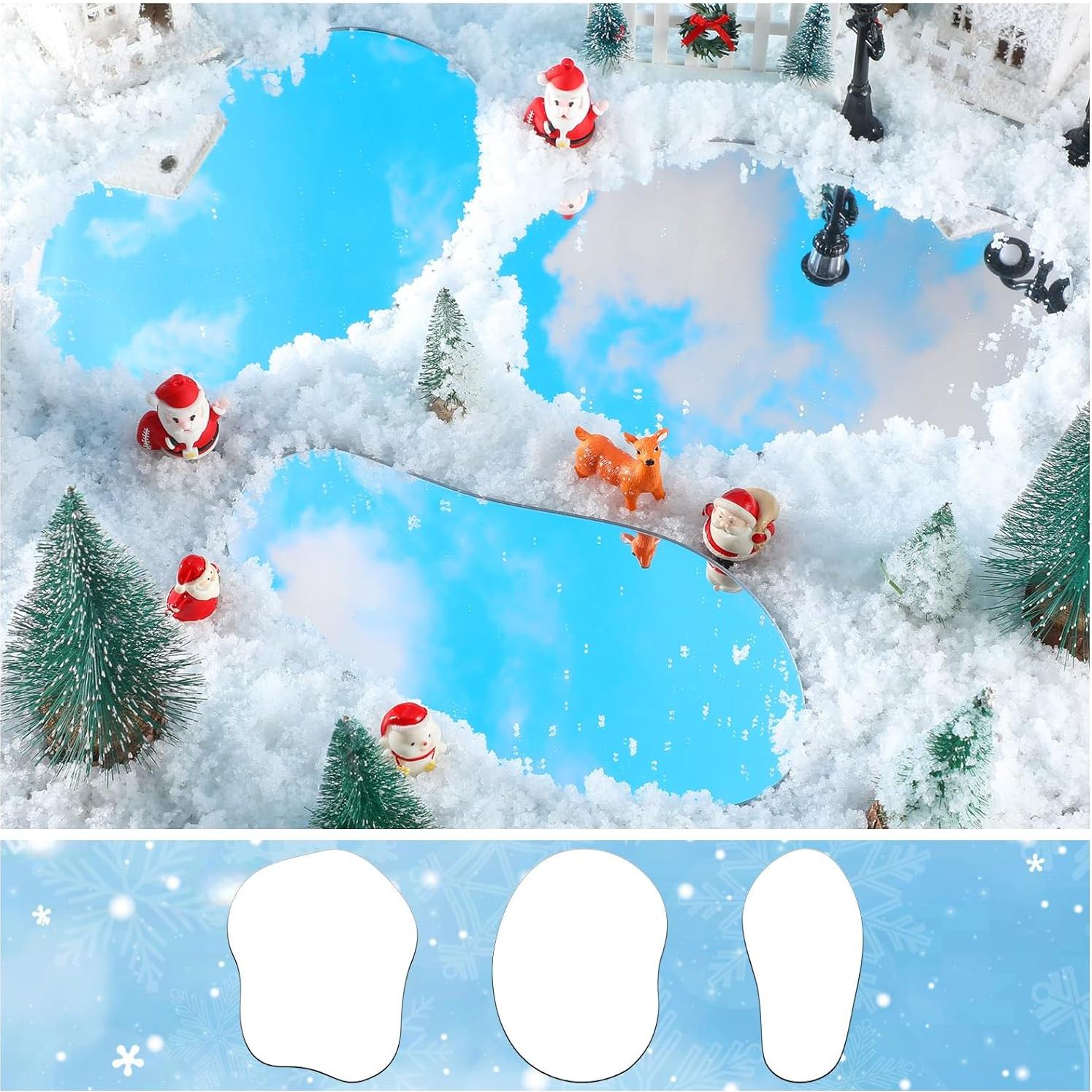 Accesorios de Paisaje Lago Espejo Grande Wesiti 3 Piezas