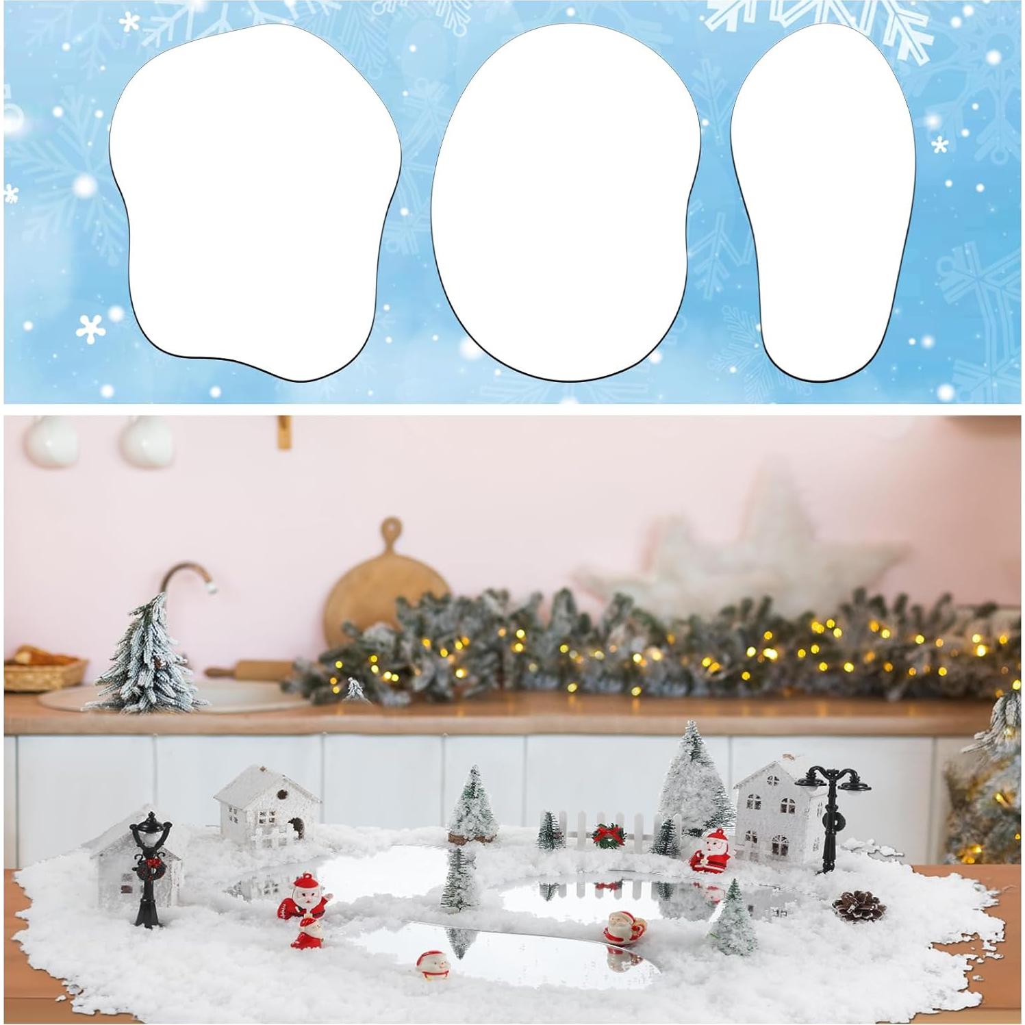 Accesorios de Paisaje Lago Espejo Grande Wesiti 3 Piezas