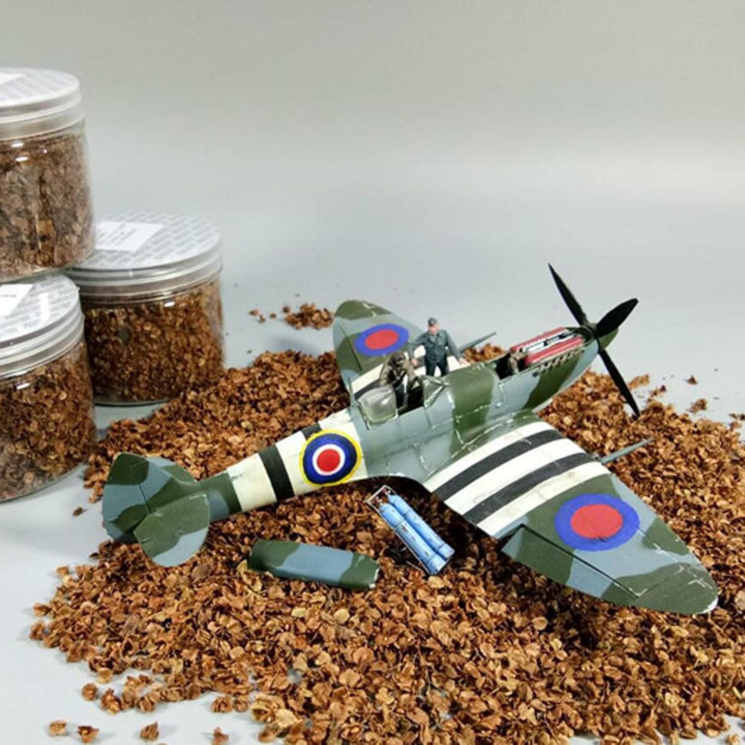 Hojas Miniatura Realistas Cayway para Diorama Jardín 80ml