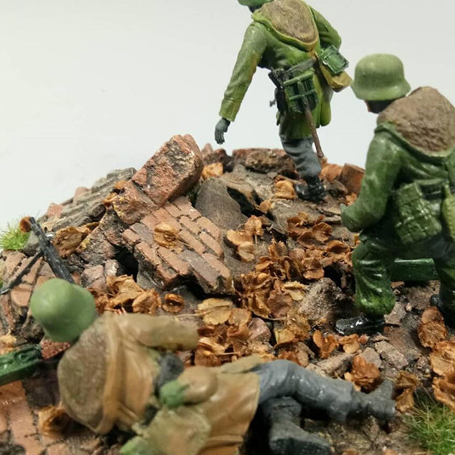 Hojas Miniatura Realistas Cayway para Diorama Jardín 80ml