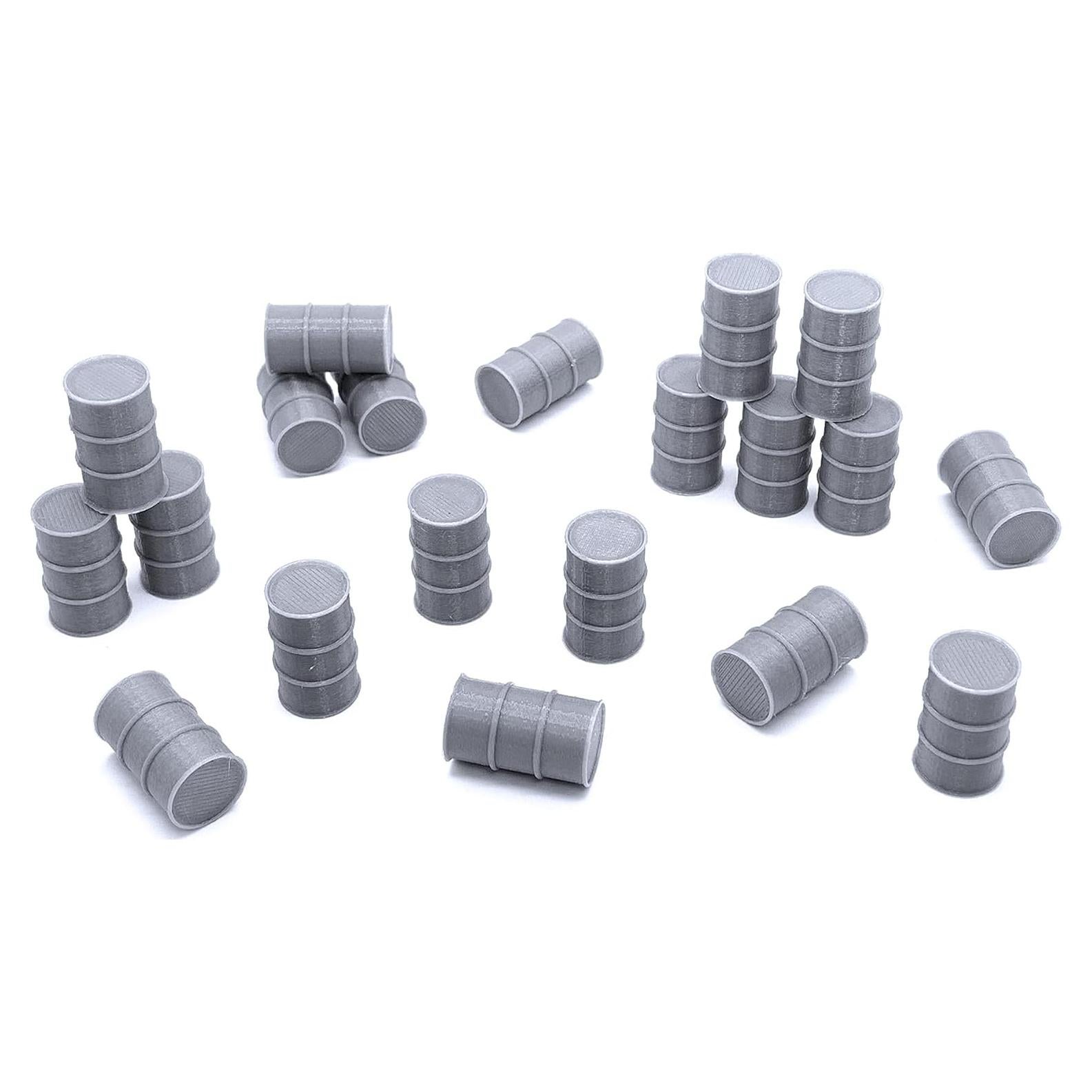 Barriles de Gas EnderToys para Miniaturas 28mm - 20 Unidades