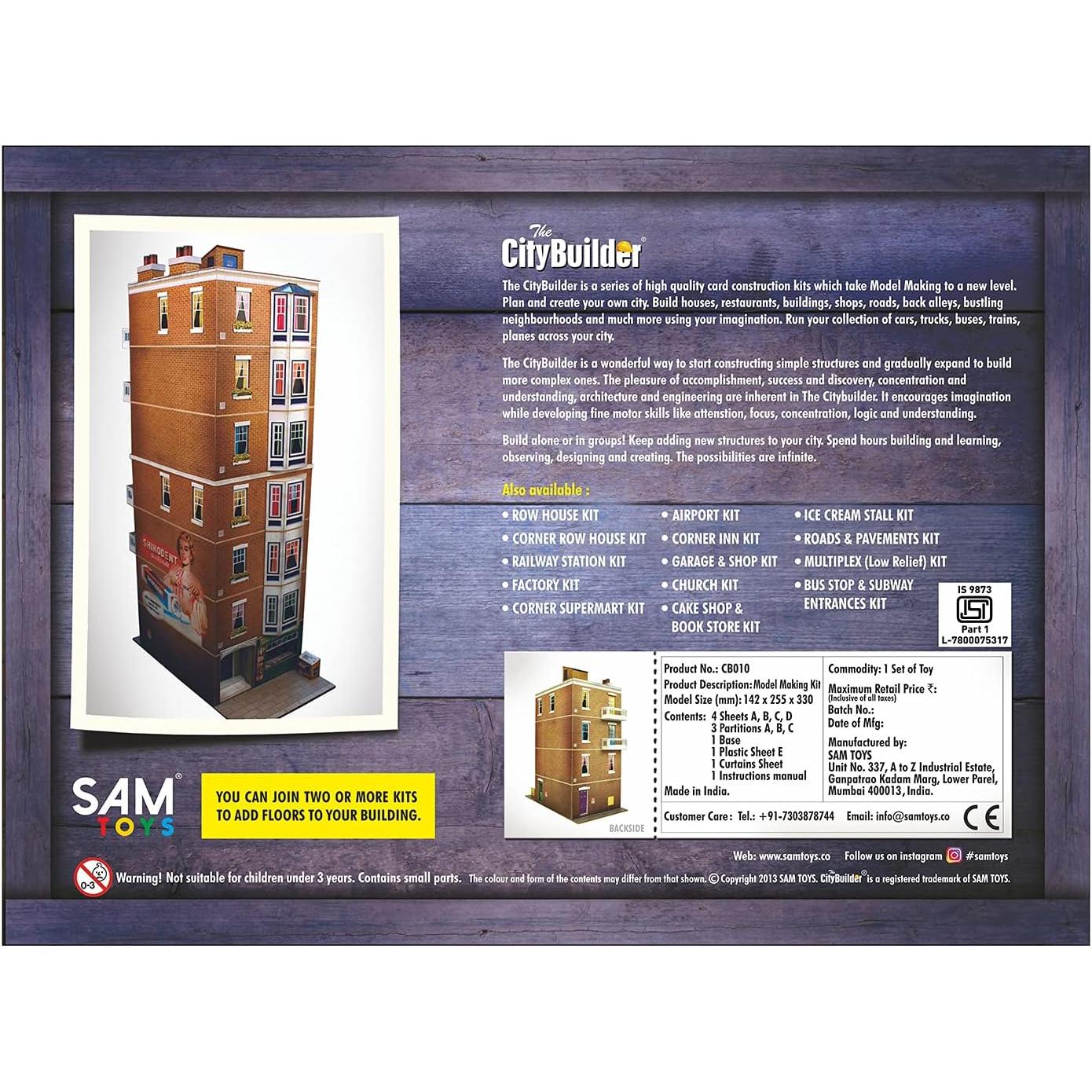 Kit de Construcción Edificio Apartamentos CityBuilder - Escala O