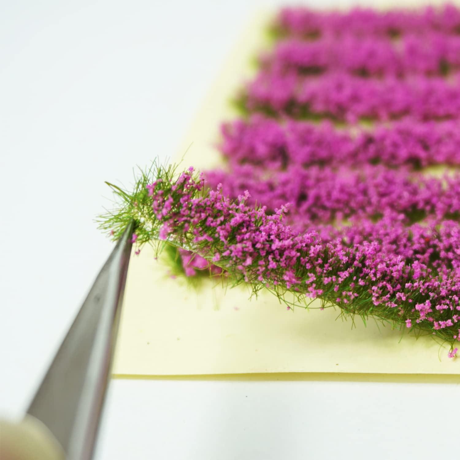 Tiras de Arbustos Miniatura Cayway 10 cm Rosa y Rojo - 2 Piezas