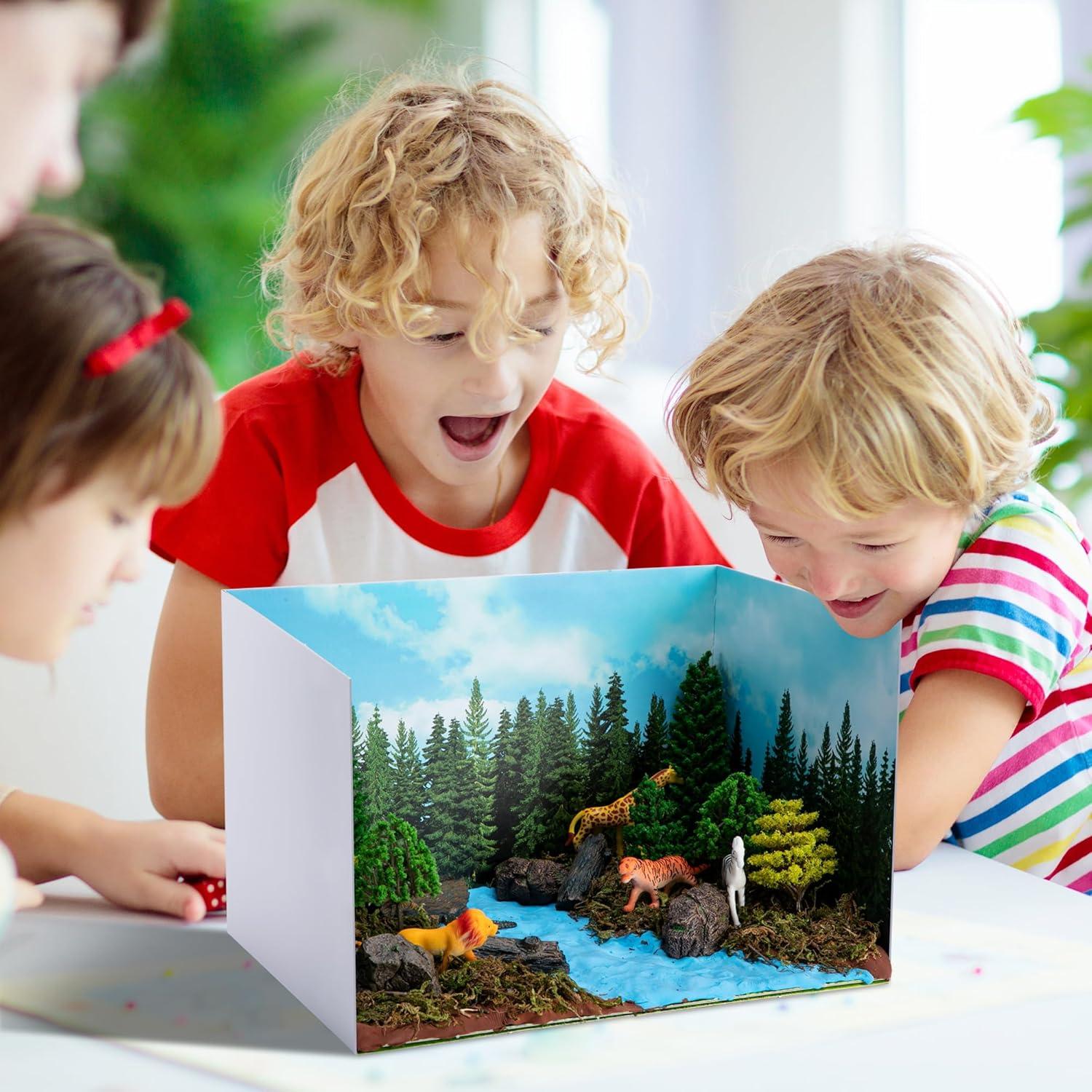 Kit de Diorama de Selva 65 Pcs Codree - Manualidades DIY