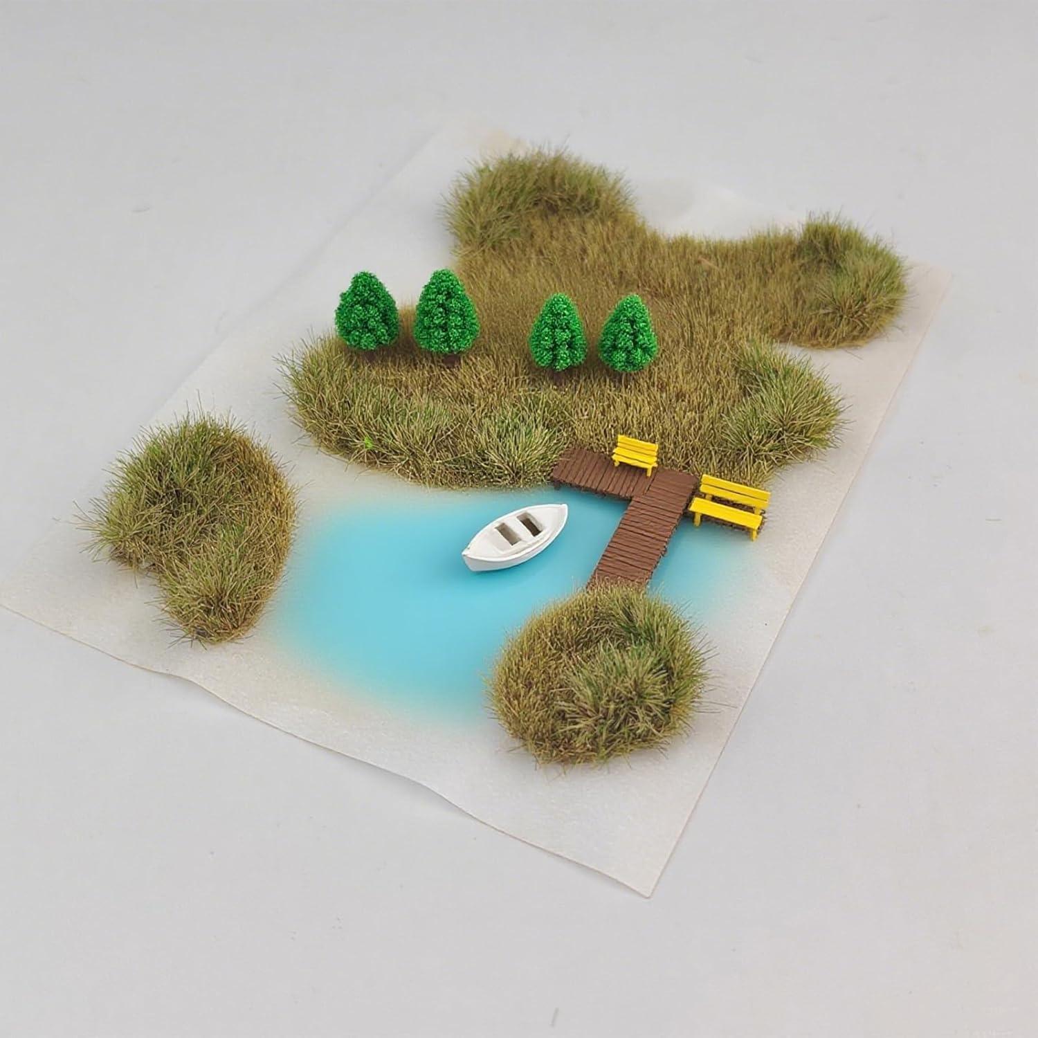 Alfombra de Hierba Estática Gdeplok 13.5cm Amarillo Invierno