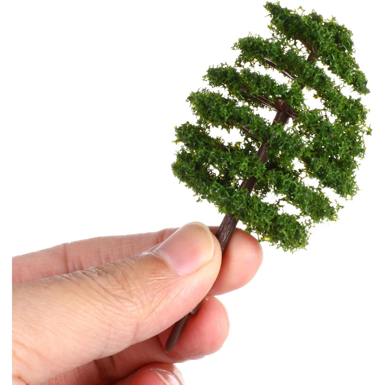 Árboles Miniatura para Manualidades Jojofuny - 20 Piezas 8 cm