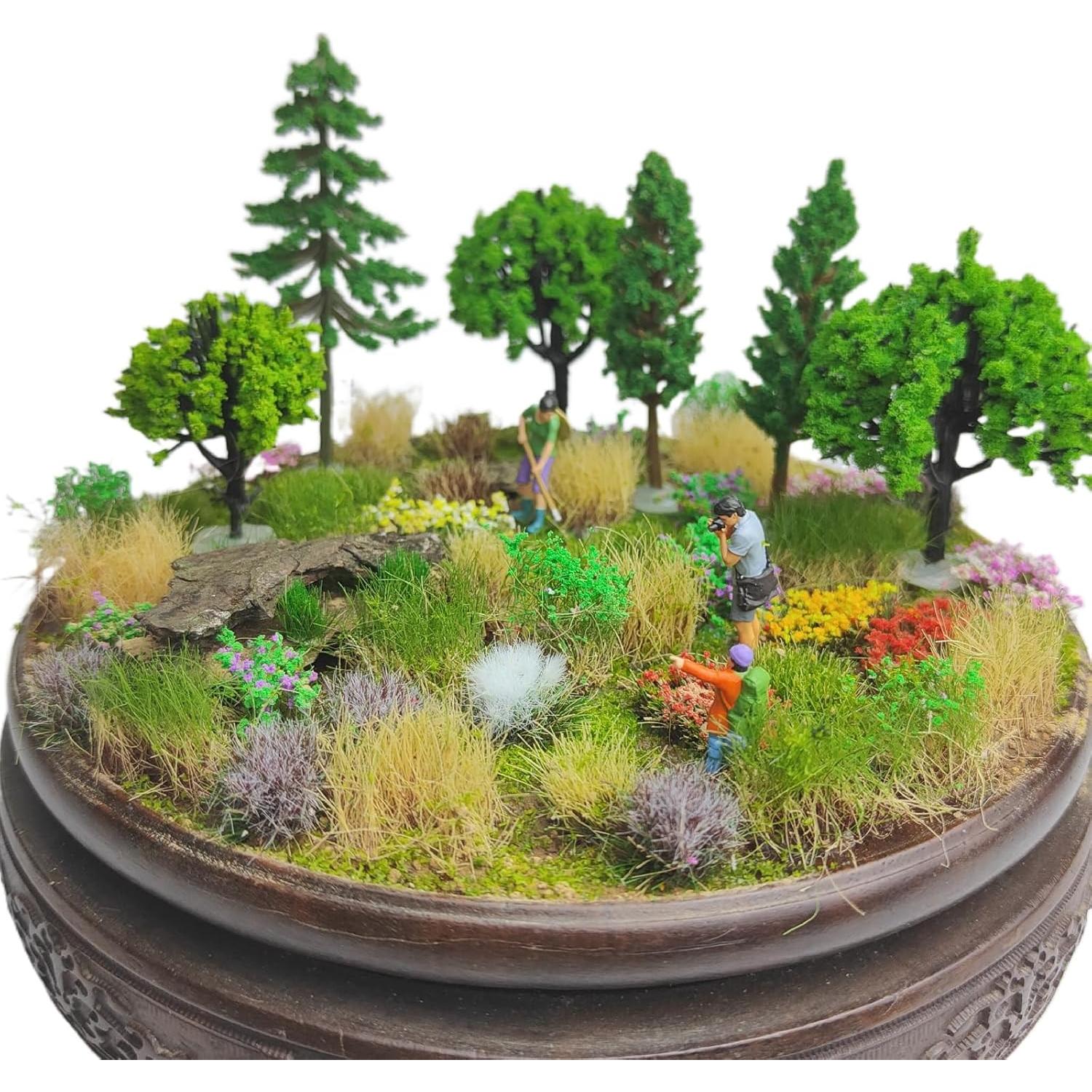 Kit Diorama 66 Piezas HO Gdeplok con Árboles y Animales