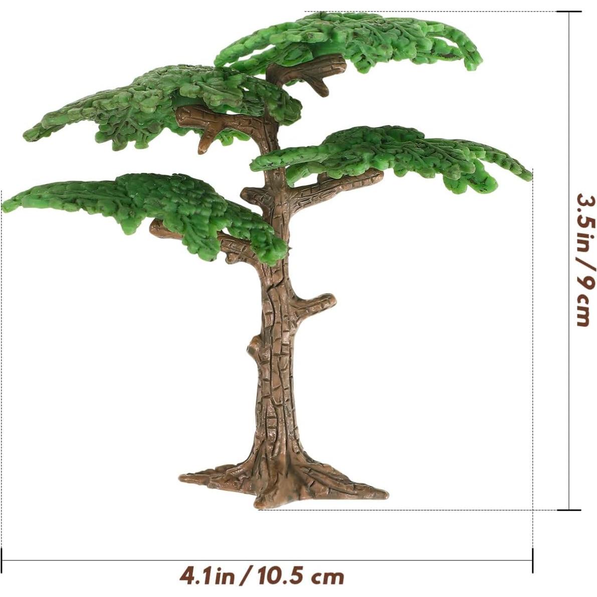 Mini Árboles de Pino Artificiales Toddmomy - 3 Pcs 4.1"