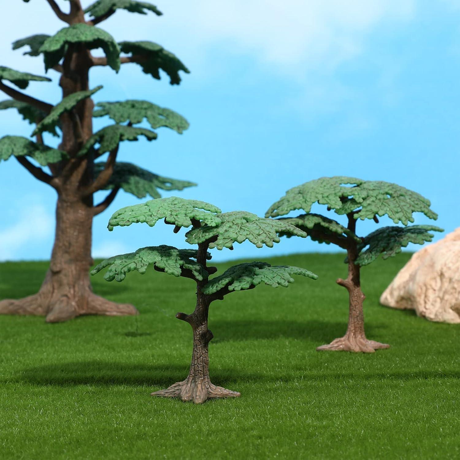 Mini Árboles de Pino Artificiales Toddmomy - 3 Pcs 4.1"