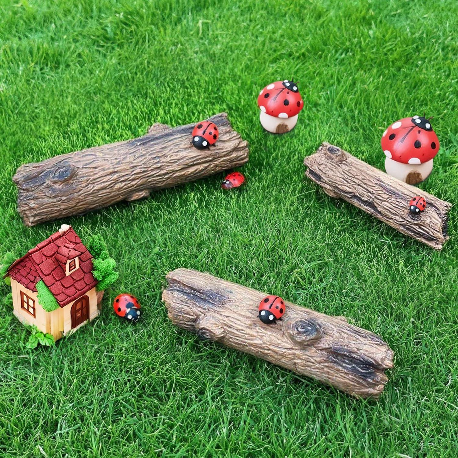 7 Piezas Rocas y Tocones Artificiales Heynsgu para Diorama