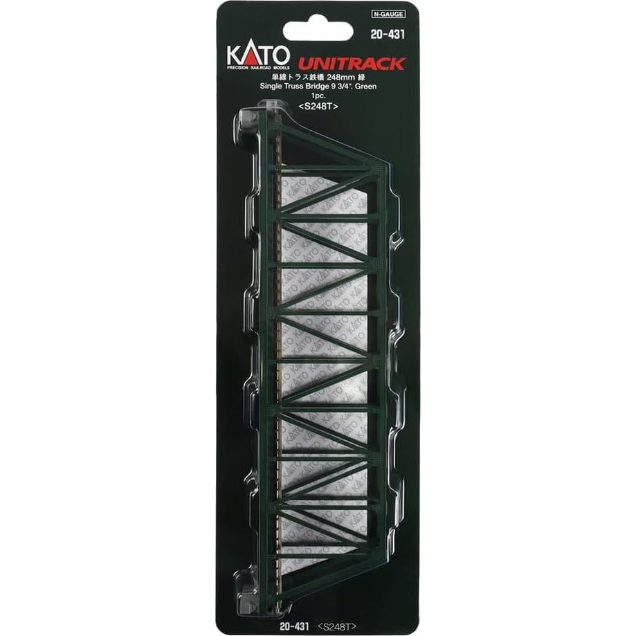 Puente Truss N 248mm Kato 20-431 Verde - Escala N