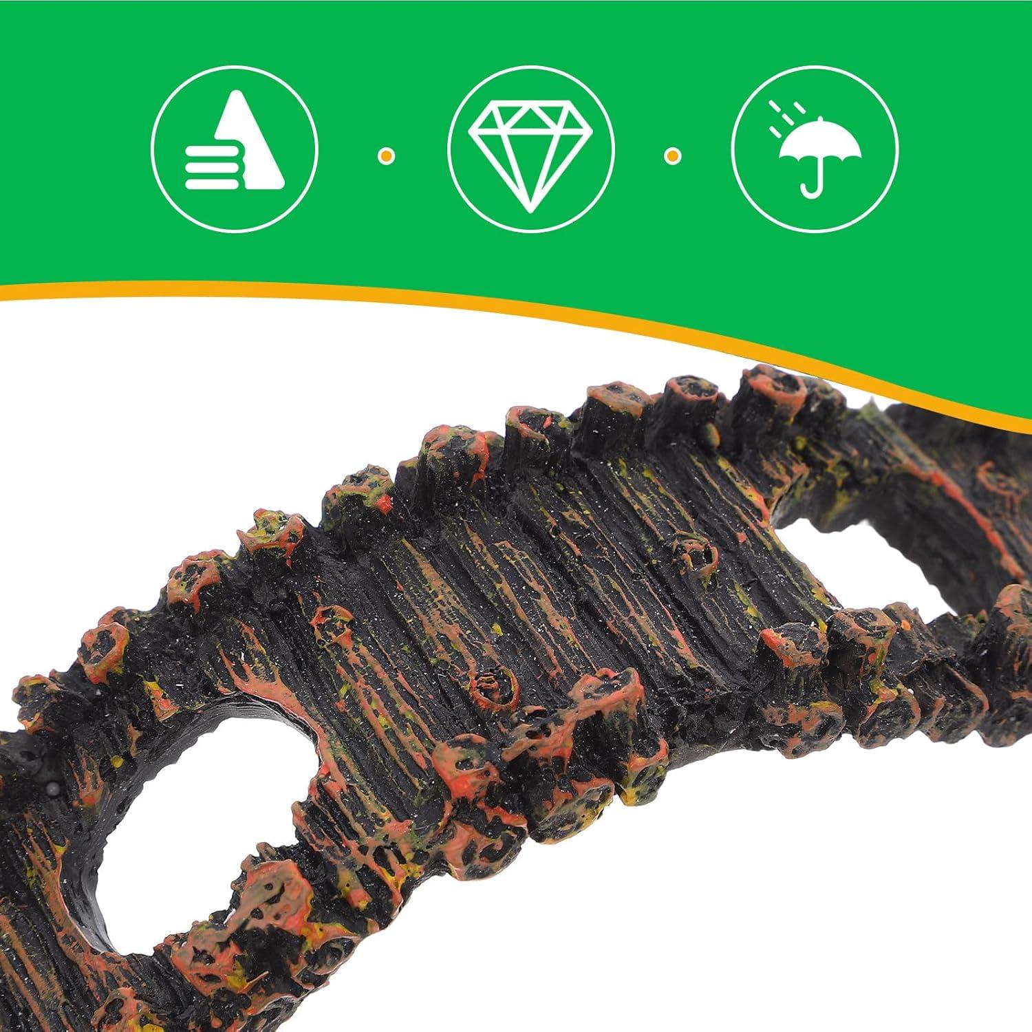 Puentes Miniatura SUPVOX 12cm Resina Multicolor para Jardín