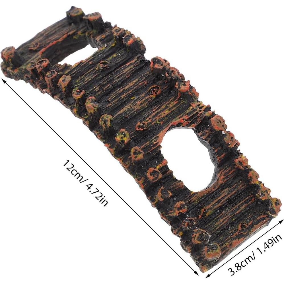 Puentes Miniatura SUPVOX 12cm Resina Multicolor para Jardín