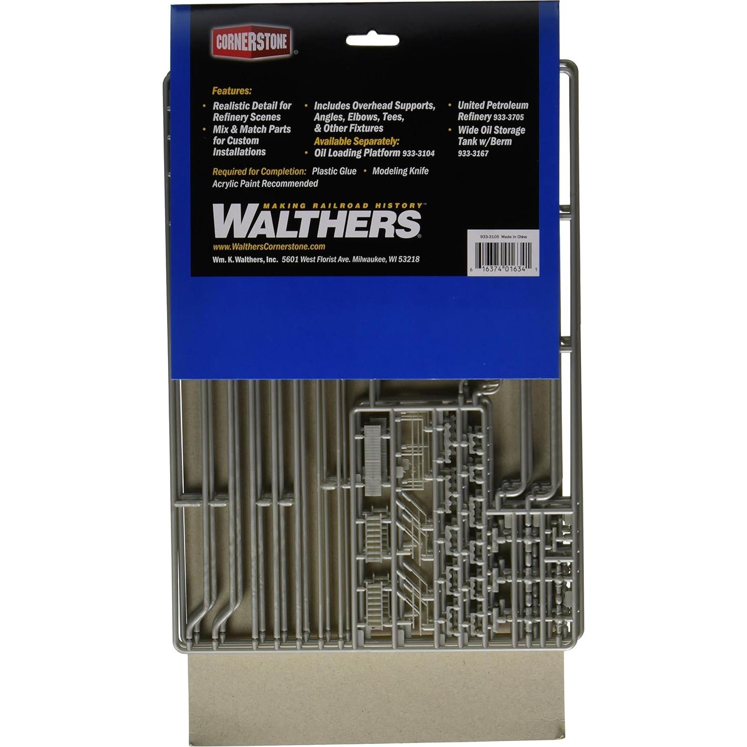 Kit de Tuberías Walthers Cornerstone 933-3105 Escala HO
